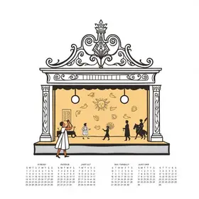 exposições de artesanato no Theatro Capitólio