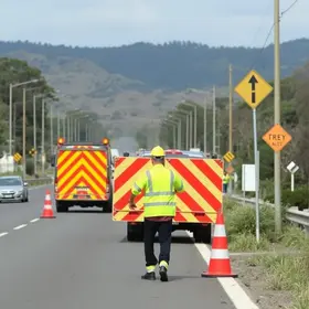 obras em rodovias estaduais do Sul de Minas
