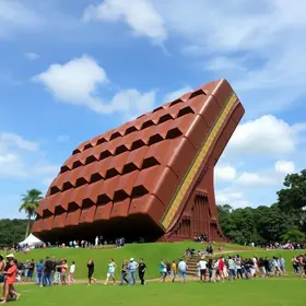 barra gigante de chocolate