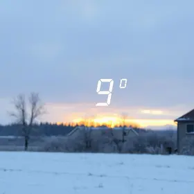 temperatura de 9°C
