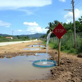 falta de água Varginha