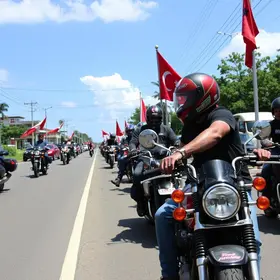 solidariedade sobre duas rodas