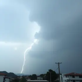 tempestade e granizo em MG