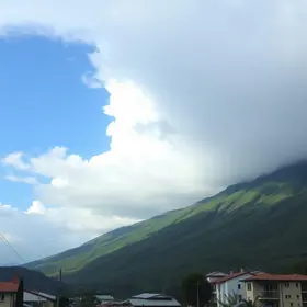 variação de nuvens