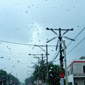 chuva de granizo