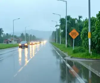 chuva em Varginha